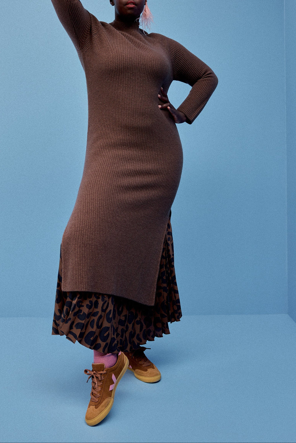 Robe Robyn - Marron Glacé