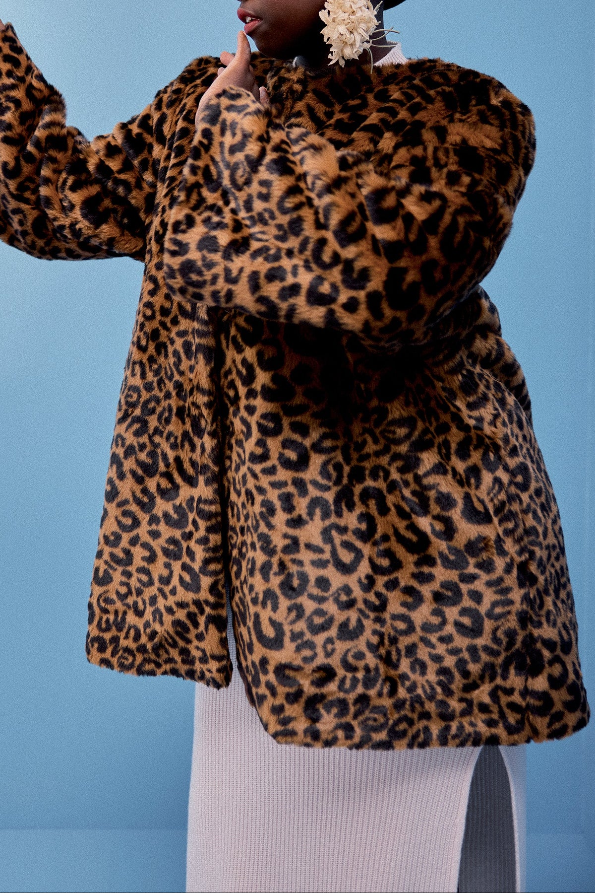 Nicole Coat - New Leopard