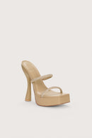 Sandal - Elena Platform - Sand Dollar