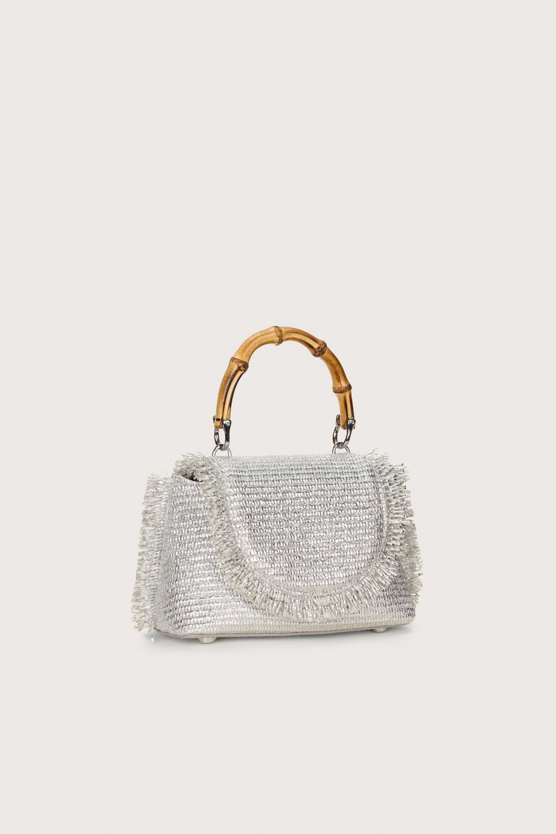 Handbag - Ozzy Mini Top Handle - Silver