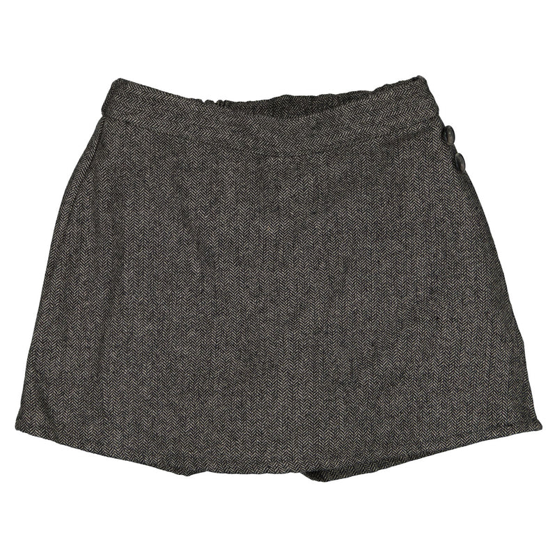 Jupe-Short Pleyel Chevron Gris  - Gris