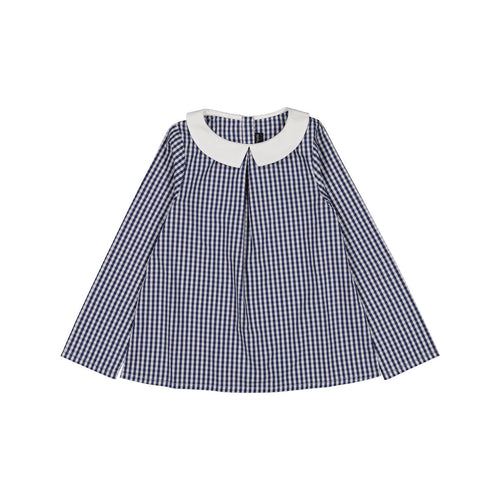 Blouse Mixte  Come Ml Vichy Bleu - Bleu