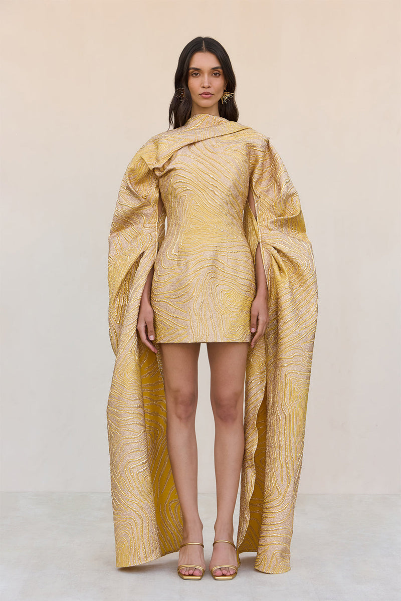 Robe Brandy - Gold Multi