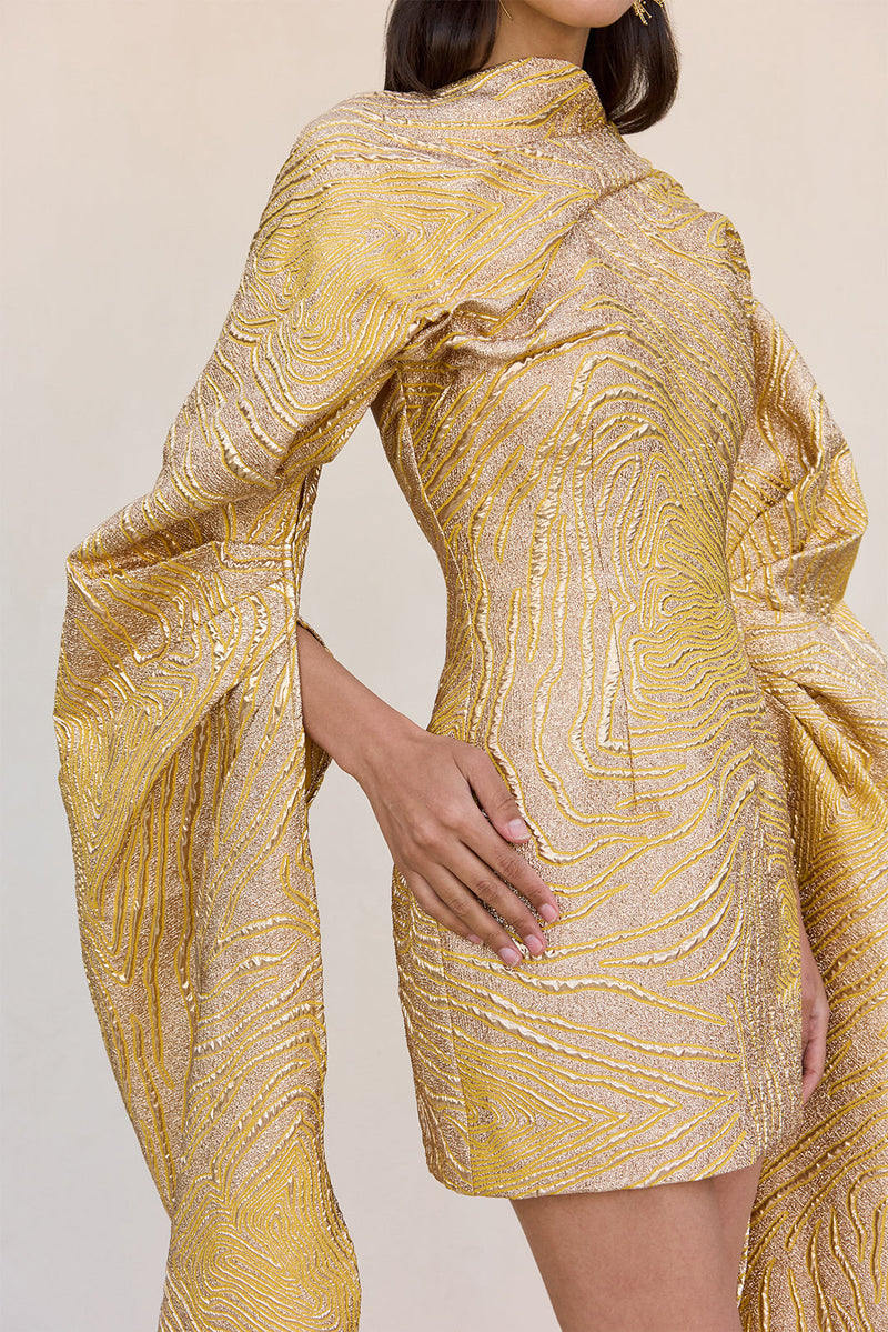 Robe Brandy - Gold Multi