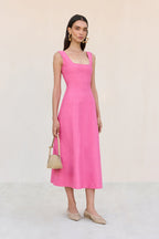 Vestido Leigh - Rosetón