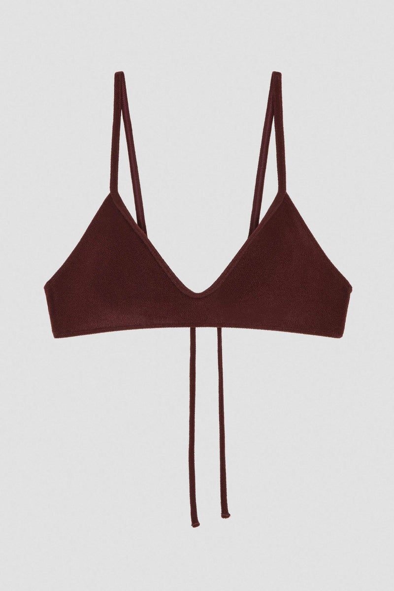 RIO SMOOTH CHERRY SWIMSUIT TOP
