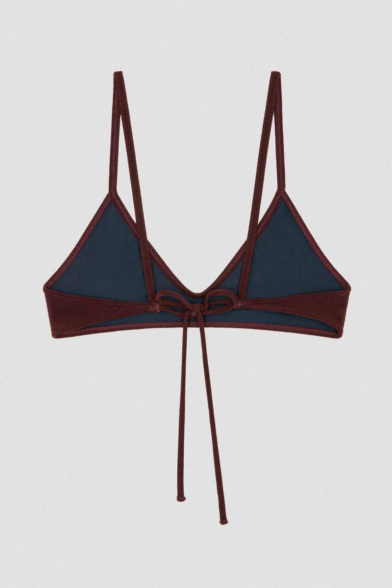 RIO SMOOTH CHERRY SWIMSUIT TOP