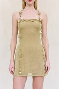 Vestido Alonza - Dorado
