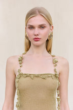 Vestido Alonza - Dorado