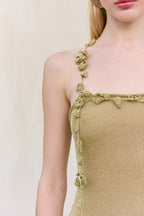 Vestido Alonza - Dorado