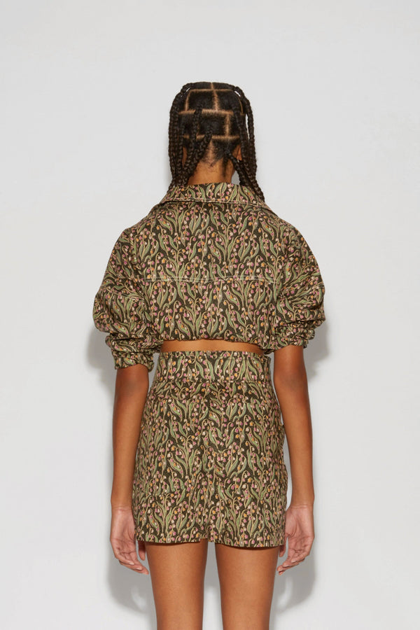 SHORT SADIE CLOCHETTE MANDARINE