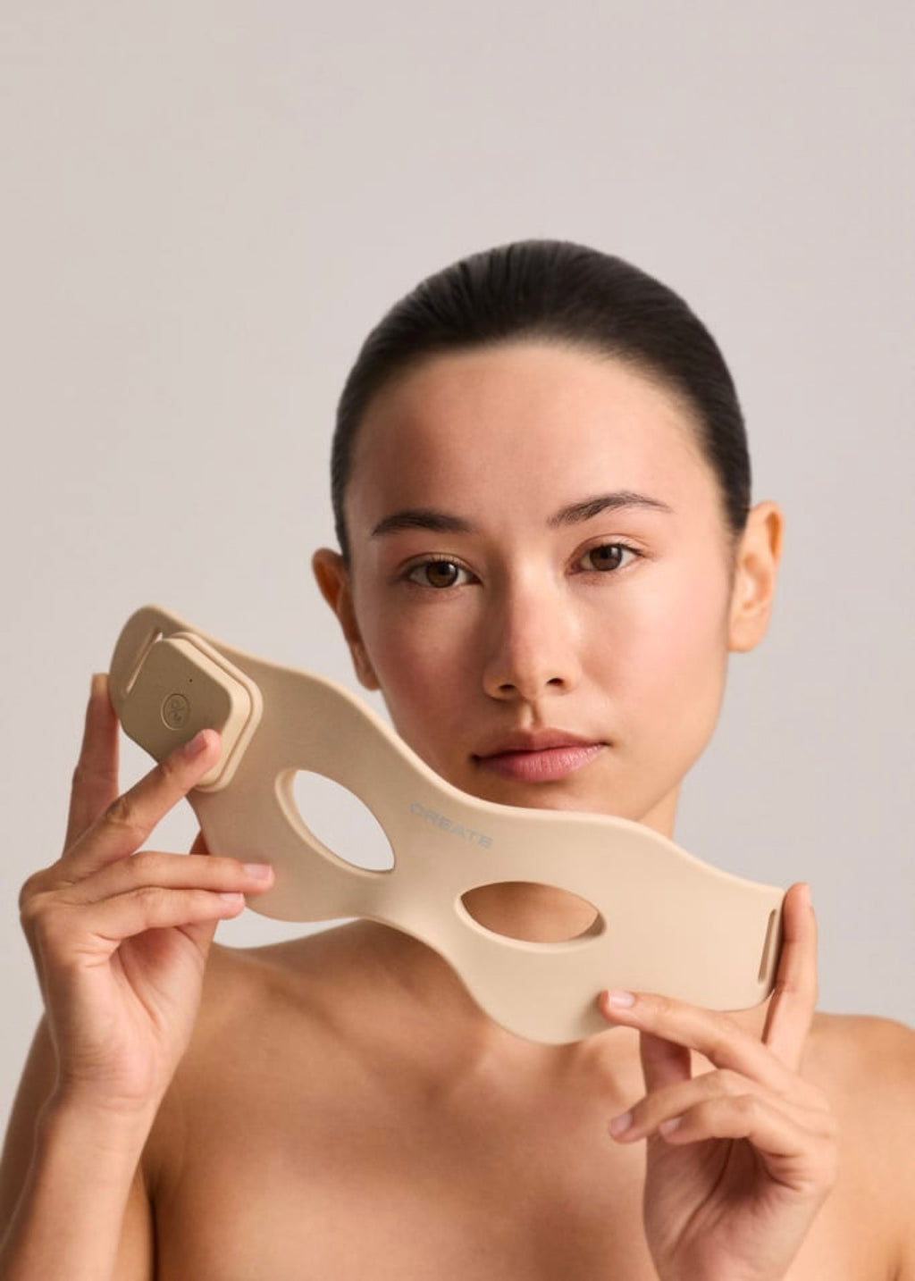 Skincare Led Eye Mask - Antifaz De Tratamiento Led 4 En 1 Para El Contorno De Ojos - Arena