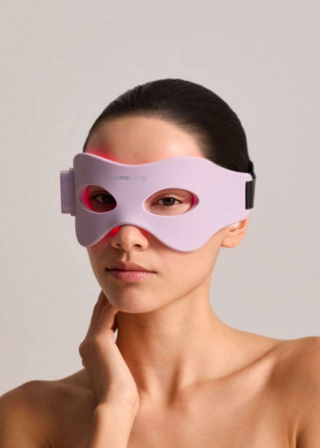 Skincare Led Eye Mask - Antifaz De Tratamiento Led 4 En 1 Para El Contorno De Ojos - Lavanda