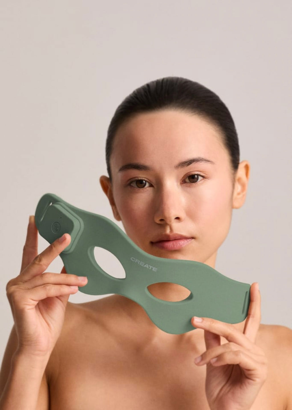 Skincare Led Eye Mask - Antifaz de tratamiento LED 4 en 1 para el contorno de ojos - Sage