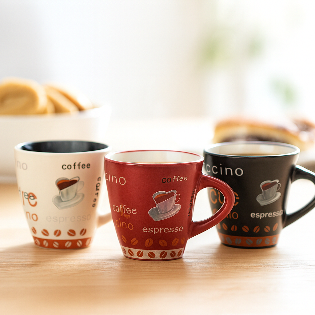 Lot De 6 Tasses - Nova - 15Cl - Grès