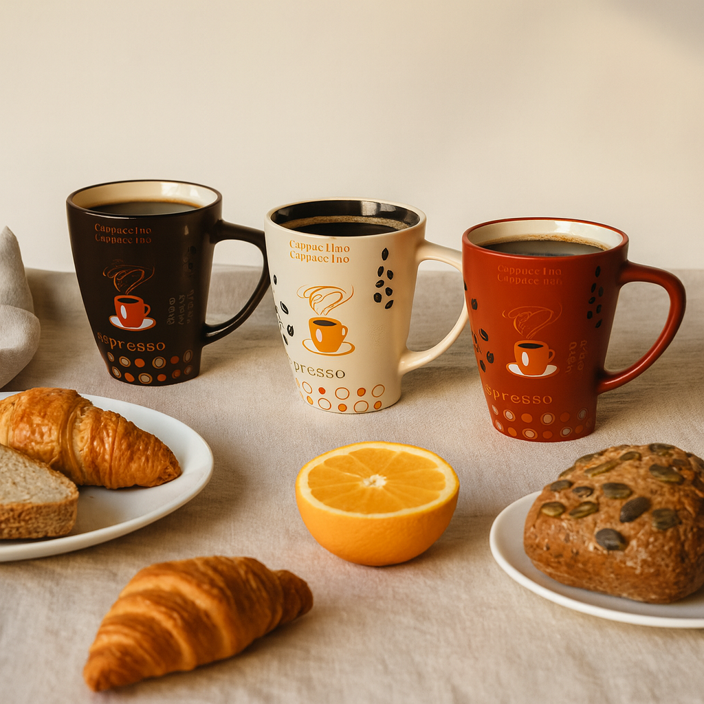 Set of 6 Mugs - Nova - 25 cl - Stoneware