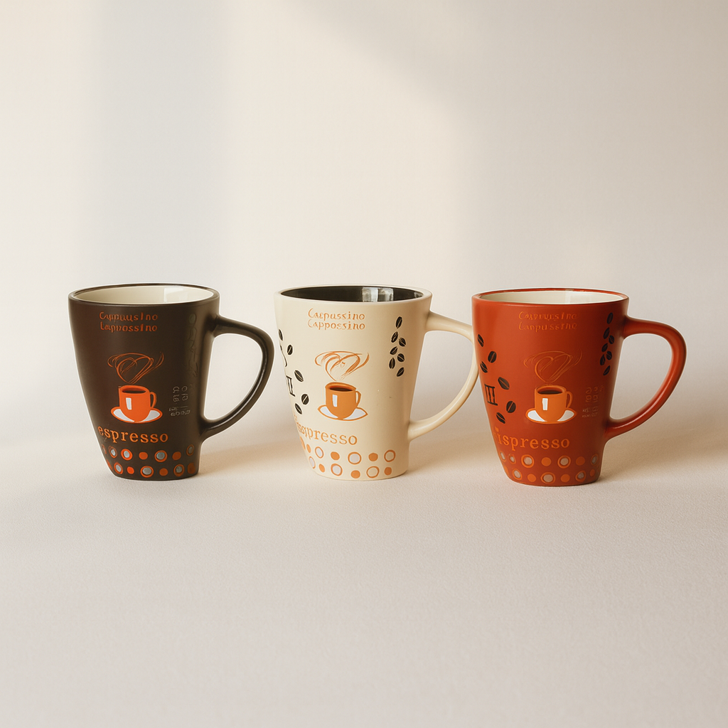 Set of 6 Mugs - Nova - 25 cl - Stoneware