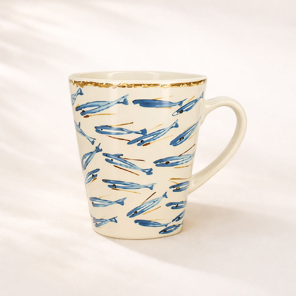 Set di 6 mug - Marius - 35 cl - Gres