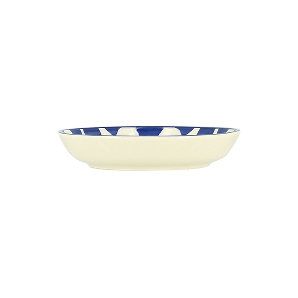 Set di 6 piatti fondi - Palm Beach - 20,5 cm - Gres