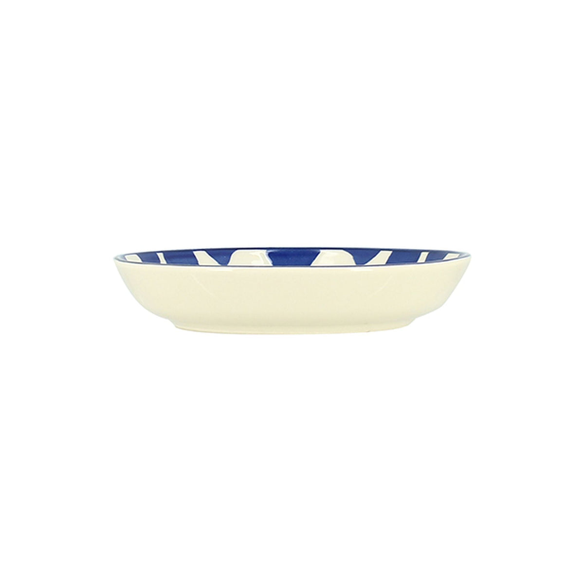 Set di 6 piatti fondi - Palm Beach - 20,5 cm - Gres