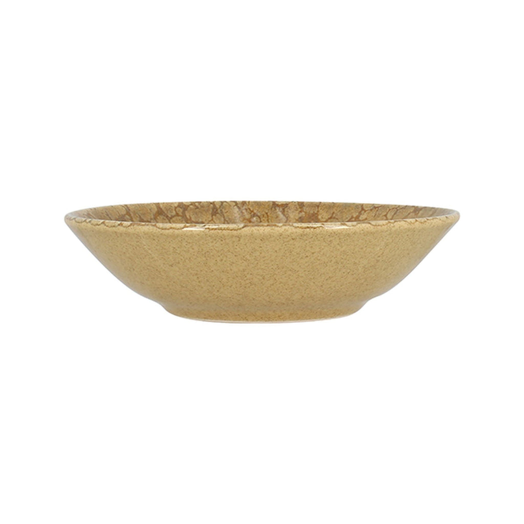Juego de 6 platos hondos Natura de gres, 20,5 cm