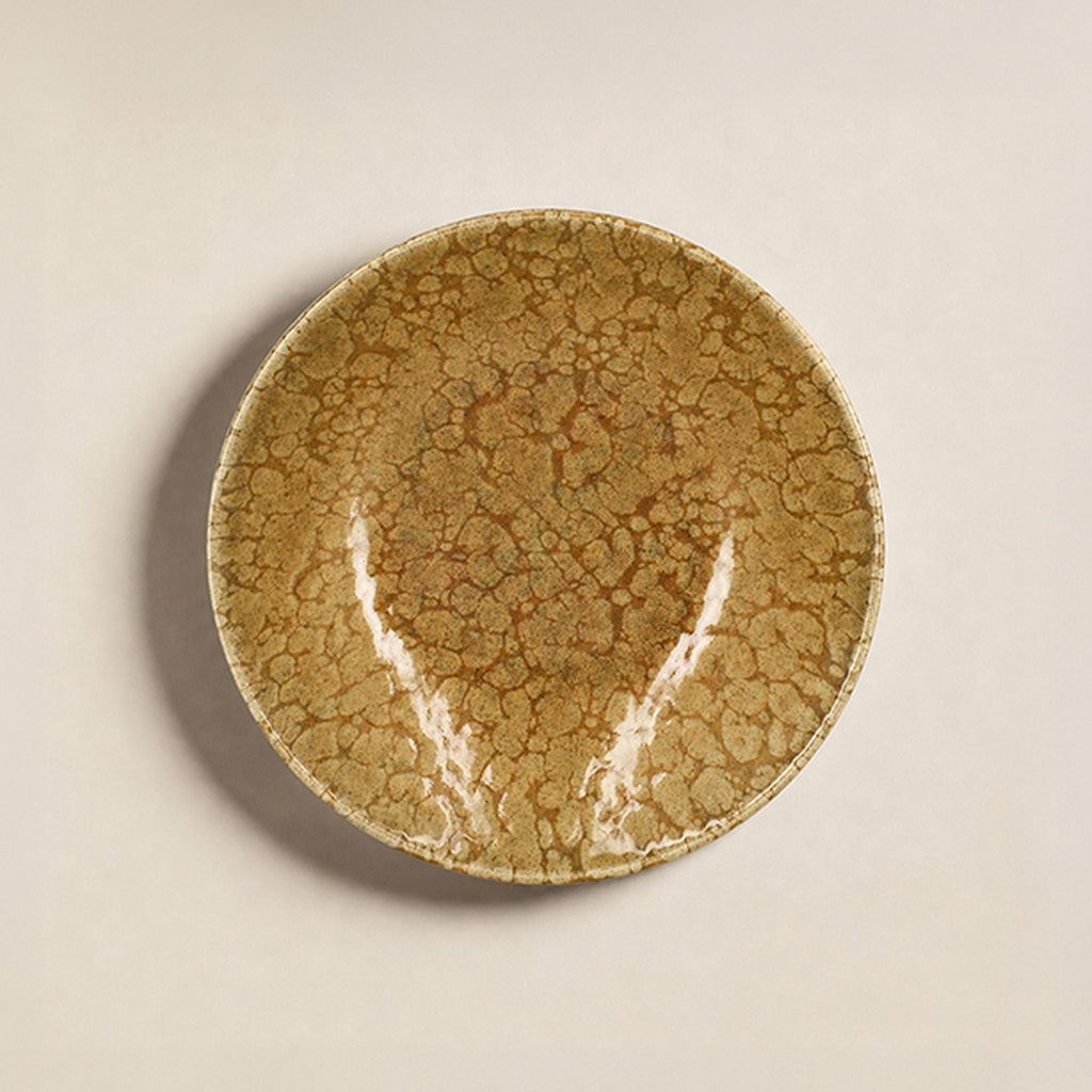 Juego de 6 platos hondos Natura de gres, 20,5 cm