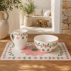 Primavera - 6er-Set Schalen - 60 cl - Porzellan - Rosa