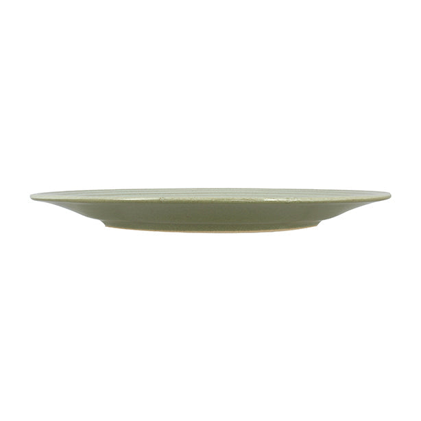 Turbolino - Set Van 6 Platte Borden - 27 cm - Steengoed - Groen