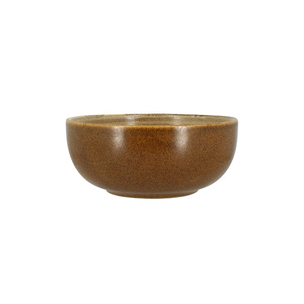 Set of 6 Turbolino stoneware bowls - 90 cl - caramel