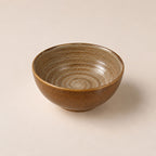 Set of 6 Turbolino stoneware bowls - 90 cl - caramel
