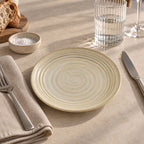 Turbolino - 6er-Set Dessertteller - 21 cm - Steinzeug - Gelb
