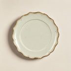 Signature - Set Van 6 Platte Borden - 26,5 cm - Steengoed - Beige