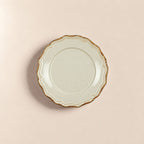 Signature - 6er-Set Dessertteller - 22 cm - Steinzeug - Beige
