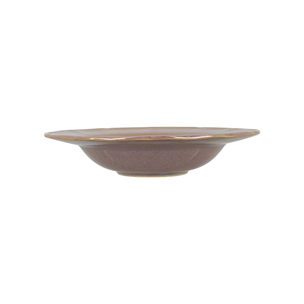 Juego de 6 platos hondos - Firma - 23,5 cm - Gres - Violeta