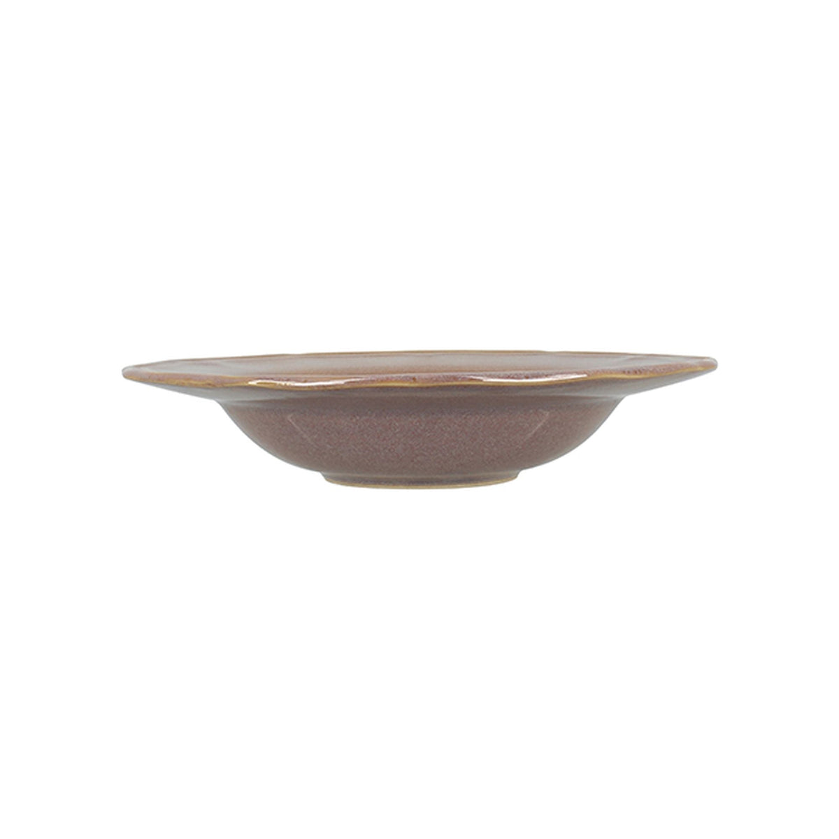 Juego de 6 platos hondos - Firma - 23,5 cm - Gres - Violeta