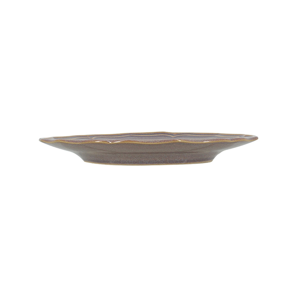 Lot De 6 Assiettes À Dessert - Signature - 22Cm - Grès - Violet