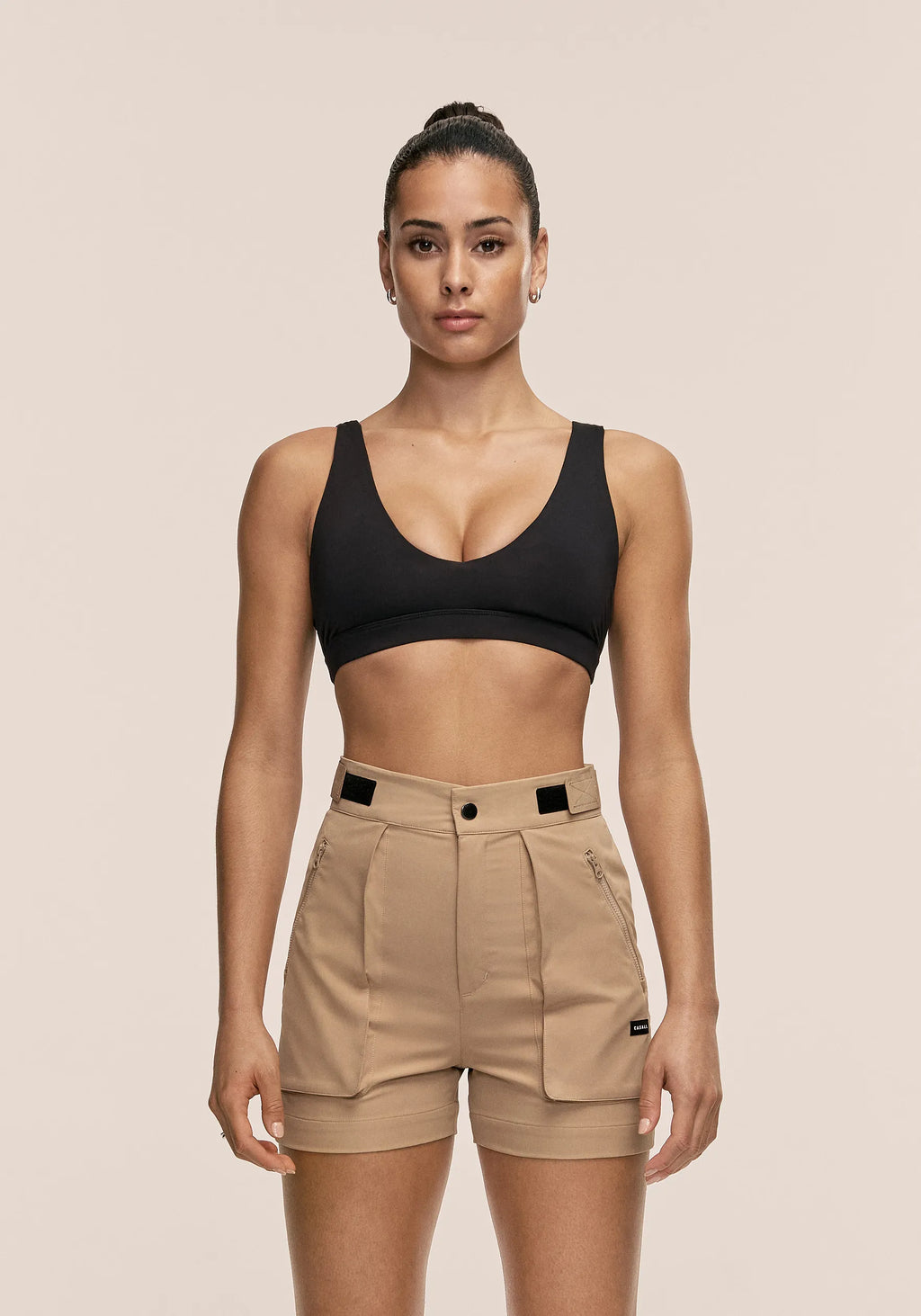 Outdoor Active Shorts - Dark Sand