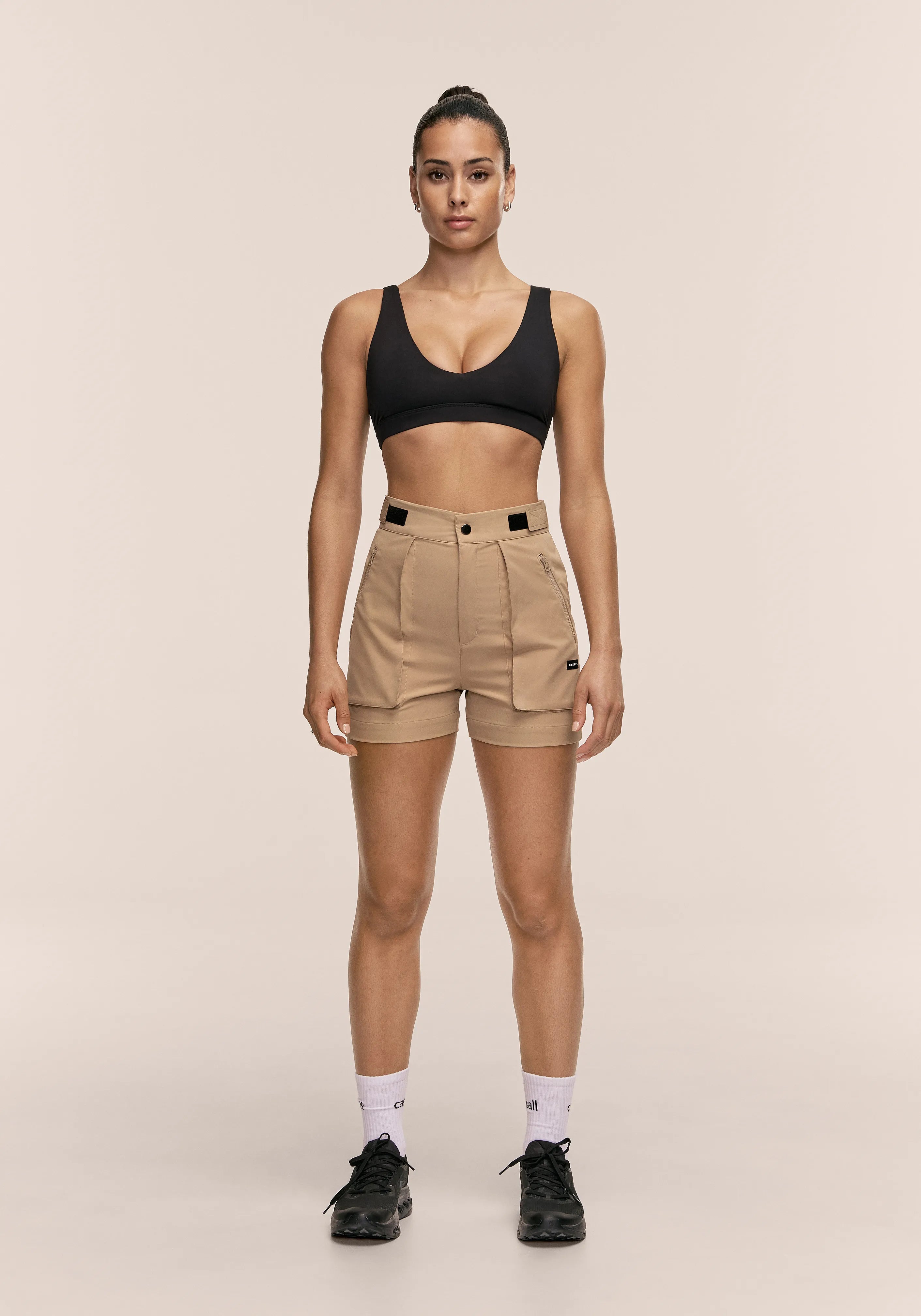 Outdoor Active Shorts - Dark Sand