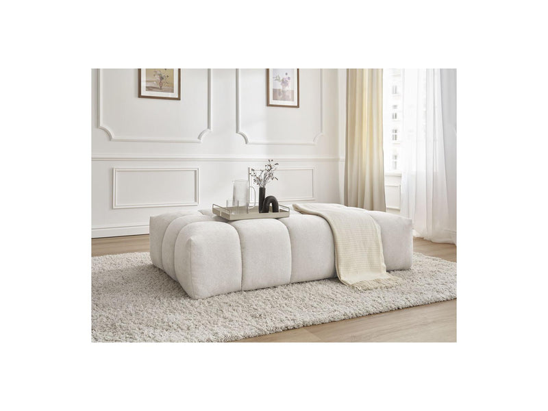Everest - Pouf - Textured Fabric