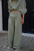 Pantalon Droit Maiane - Kaki