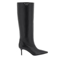 Bottes Acne Studios Leather Boots With Tapered Toe. - Noir - Femme