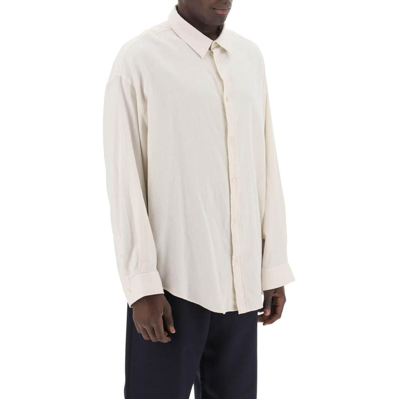 Chemises Acne Studios Oversized Cotton Shirt For - Neutro - Femme