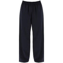 Pantalon Acne Studios Loose Pants With Elastic Waistband - Bleu - Femme