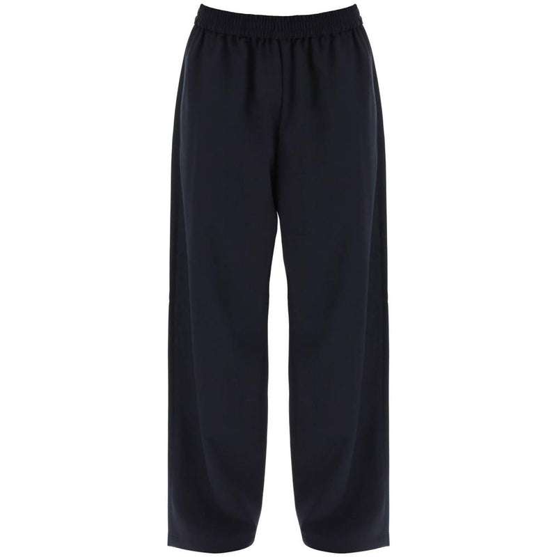 Pantalon Acne Studios Loose Pants With Elastic Waistband - Bleu - Femme