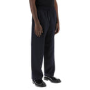 Pantalon Acne Studios Loose Pants With Elastic Waistband - Bleu - Femme