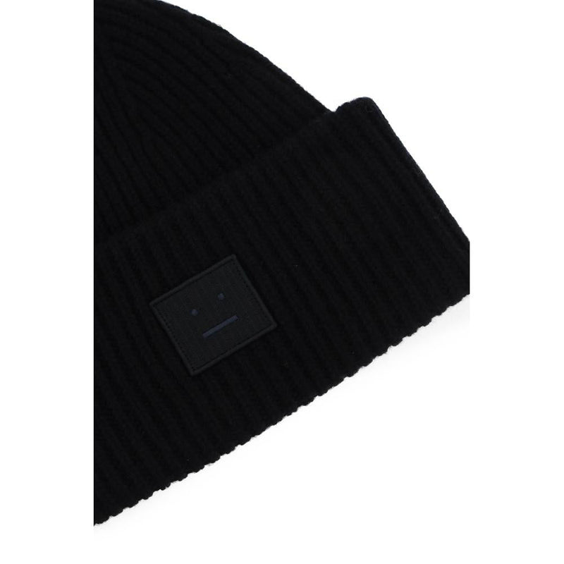 Sciarpe, Cappelli E Guanti Acne Studios Woolen Face Beanie Hat - Noir - Femme