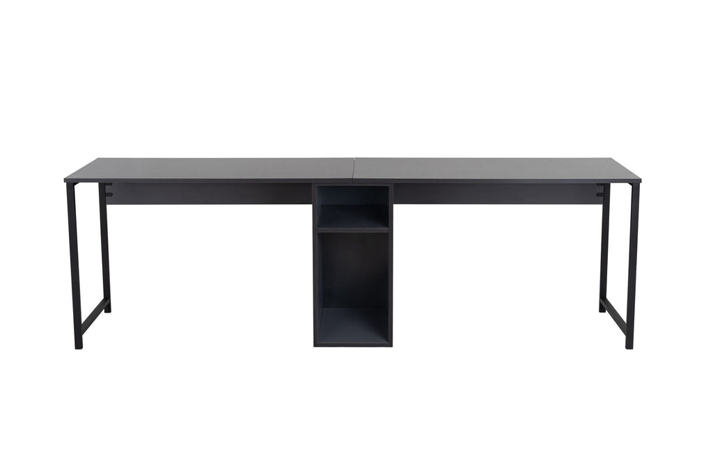 Twin Study Desk - Escritorio - Antracita/Negro