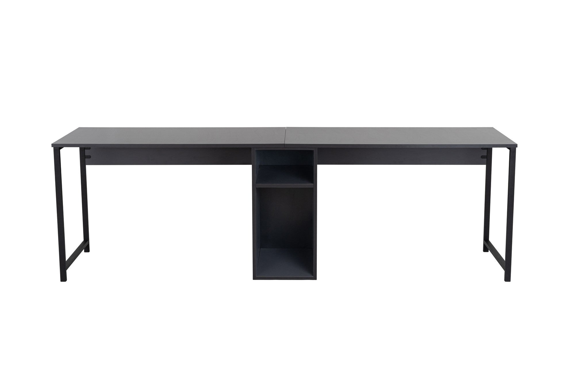 Twin Study Desk - Escritorio - Antracita/Negro