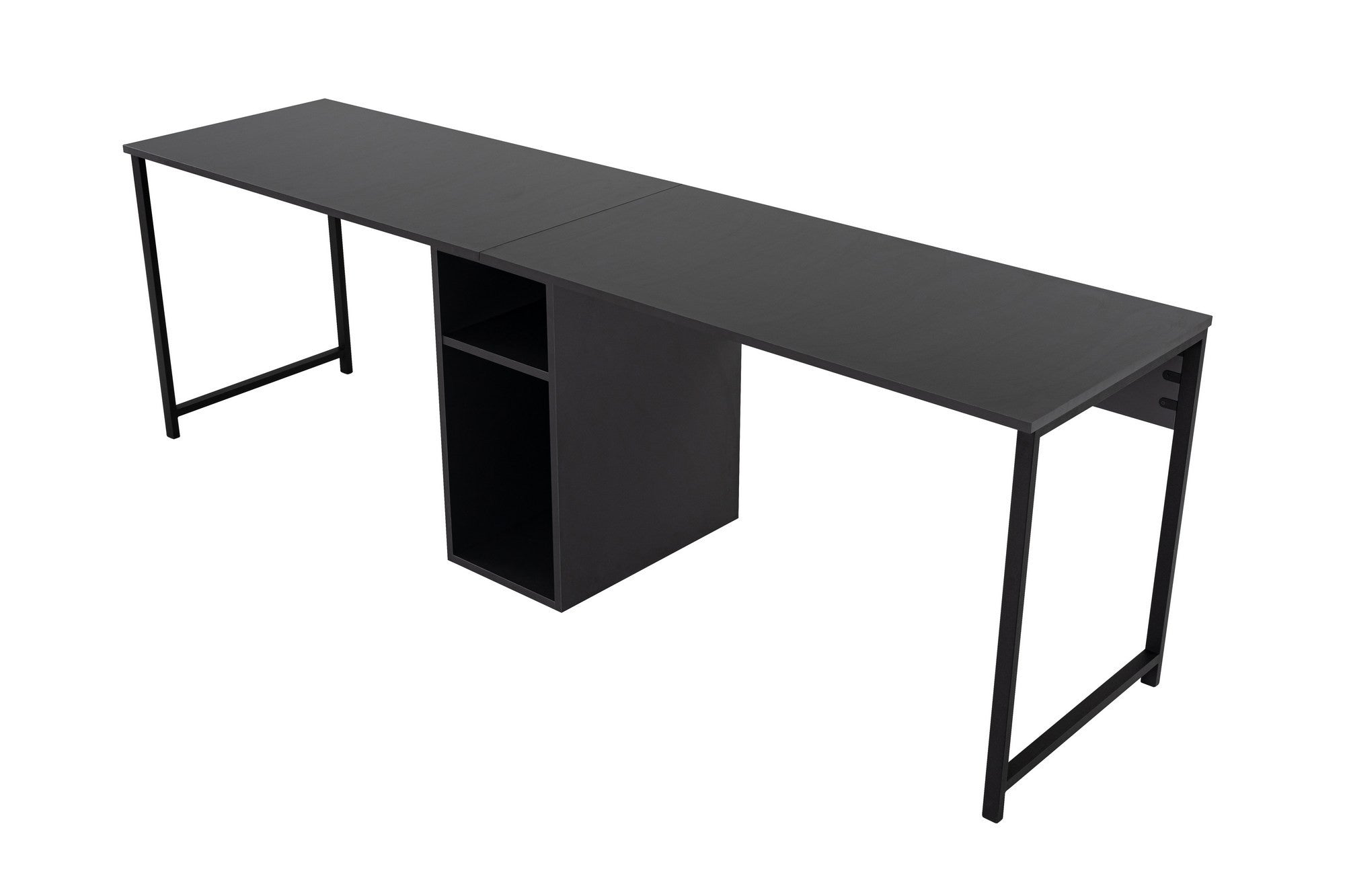 Twin Study Desk - Escritorio - Antracita/Negro