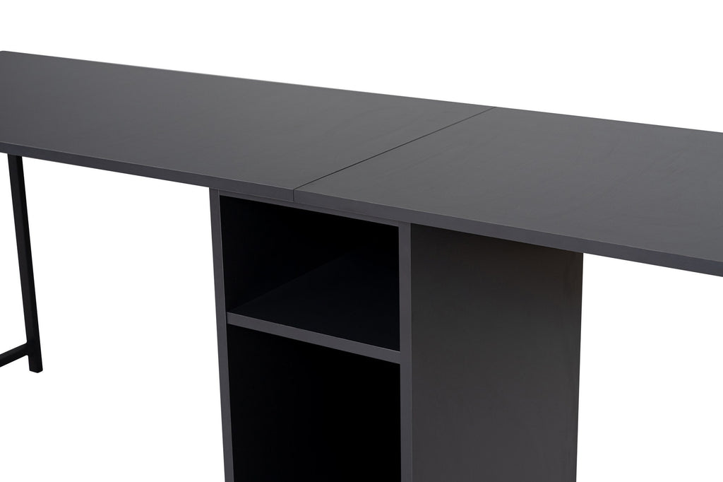 Twin Study Desk - Escritorio - Antracita/Negro